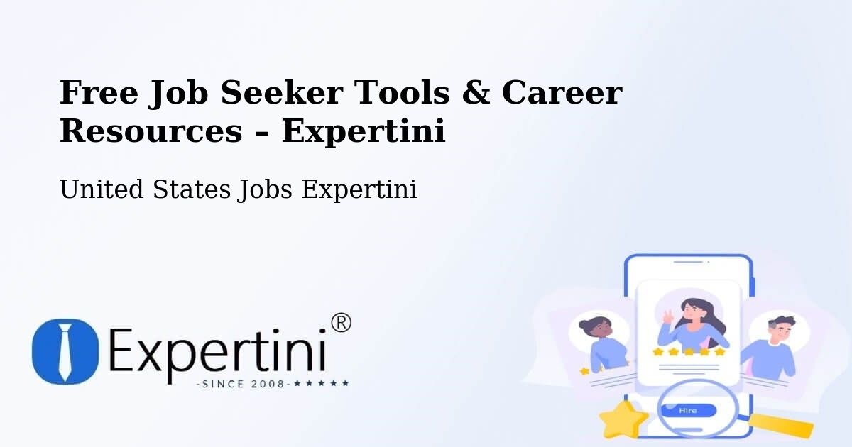 Free Job Seeker Tools & Career Resources – Mount Olive - Mount Olive, United States Jobs Expertini