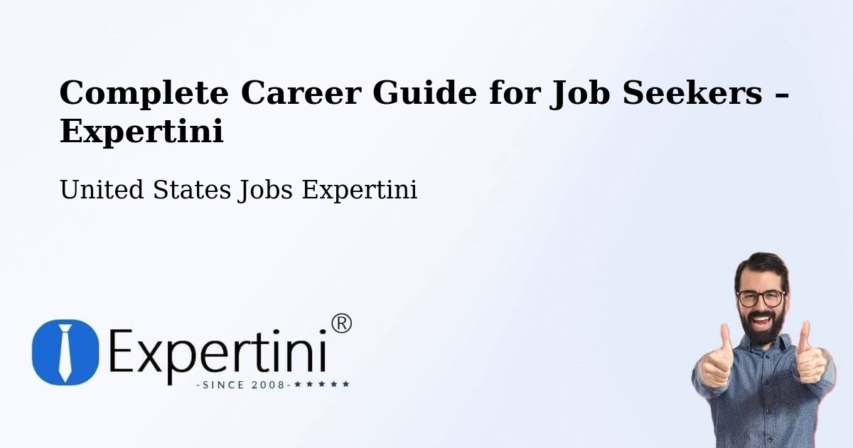 Career Guide for Job Seekers – Mount Olive - Mount Olive, United States Jobs Expertini