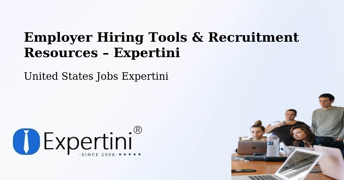 Employer Hiring Tools & Recruitment Resources – Mount Olive - Mount Olive, United States Jobs Expertini